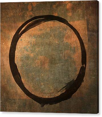 Brown Enso Canvas Print