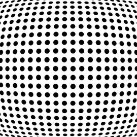 Bulge Dots by Michael Tompsett