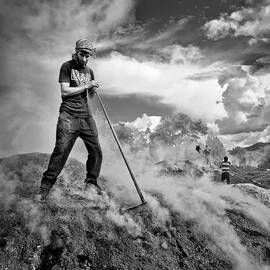 Charcoal Workers by Ibrahim Canakci