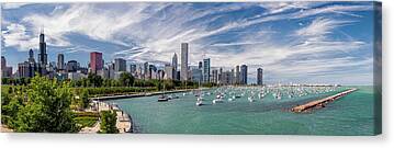 Chicago Skyline Canvas Prints for Sale