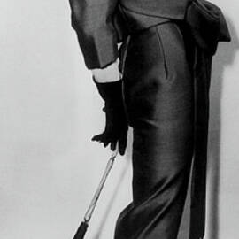 Christian Dior Dress, In 1956 by Keystone-france