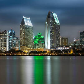 City of San Diego Skyline 1 by Larry Marshall