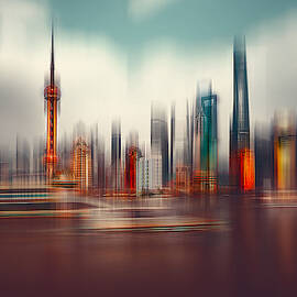 Colors Of Shanghai by Carmine Chiriac�