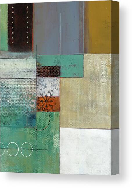 Cosmopolitan Abstract II Canvas Art Print by Willie Green-aldridge