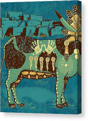 Bulls Canvas Prints for Sale