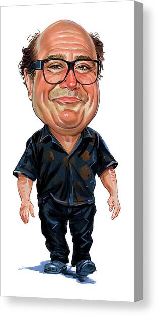 Danny DeVito Canvas Art Print by Art