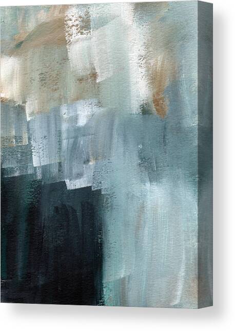 Days Like This - Abstract Painting Canvas Art Print by Linda Woods