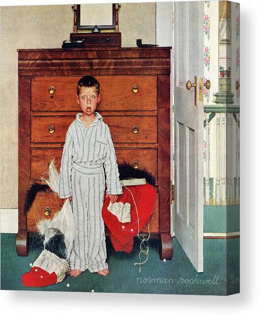 Discovery Canvas Art Print by Norman Rockwell