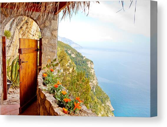 Door to Paradise Canvas Art Print by Good Focused