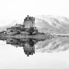 Dreich Morning at Eilean Donan Castle by Janet Burdon