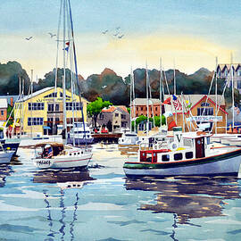 Eastport Skyscrapers by Mick Williams