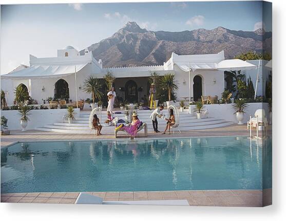 El Venero Canvas Art Print by Slim Aarons