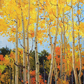 Fall Aspen Santa Fe by Gary Kim