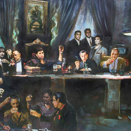 Fallen Last Supper Bad Guys by Ylli Haruni