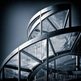 Futuristic Staircase by Dave Bowman