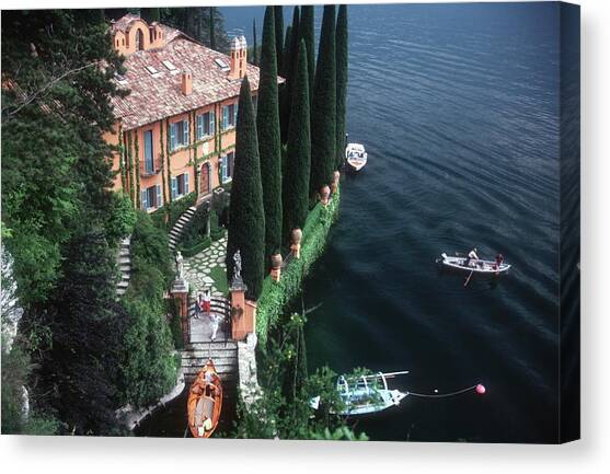 Giacomo Montegazza Canvas Art Print by Slim Aarons