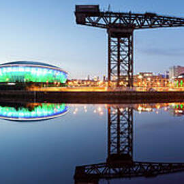 Glasgow skyline panorama by John Farnan