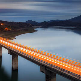 Glowing Bridge by Evgeni Dinev