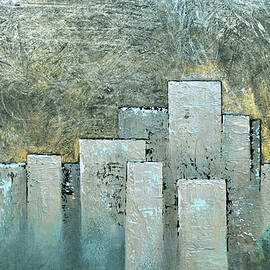 Golden Skyline II by Shadia Derbyshire