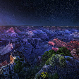 Grand Canyon Night by Juan Pablo De