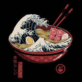 Great Ramen Wave by Vincent Trinidad