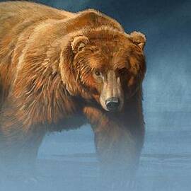 Grizzly Encounter by Aaron Blaise