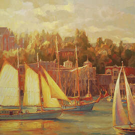 Harbor Faire by Steve Henderson