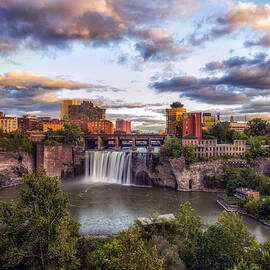 High Falls Rochester by Mark Papke
