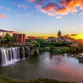 High Falls Rochester NY by Mark Papke