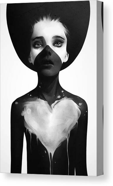 Hold On Canvas Art Print by Ruben Ireland