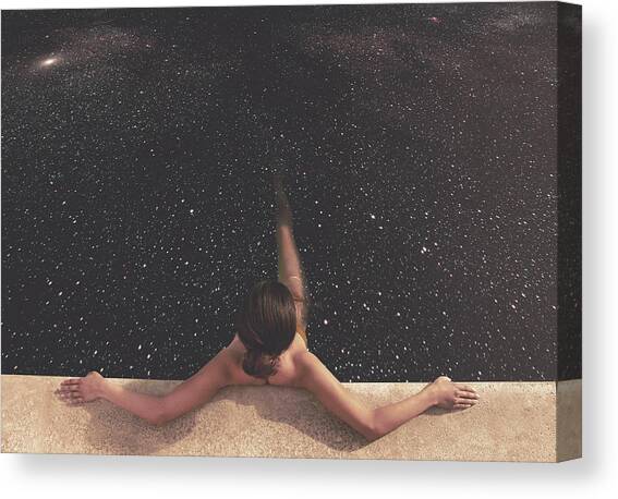 Holynight Canvas Art Print by Fran Rodriguez