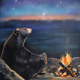 How Grandfather Bear created the Stars by J W Baker