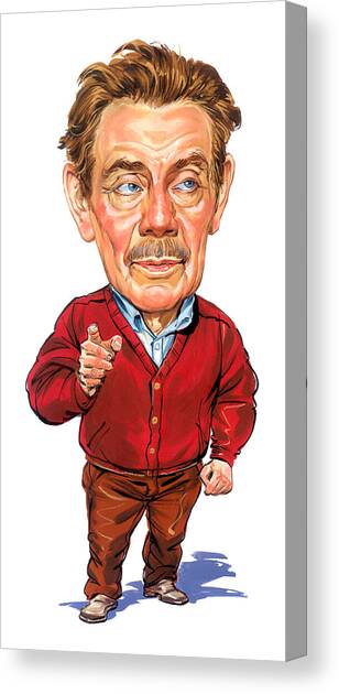 Jerry Stiller as Frank Costanza Canvas Art Print by Art