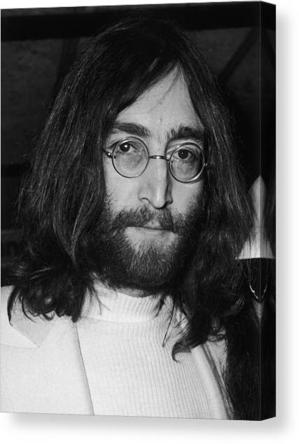 John Lennon Canvas Art Print by George Stroud