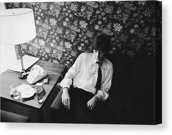 John Lennon Canvas Art Print by Harry Benson