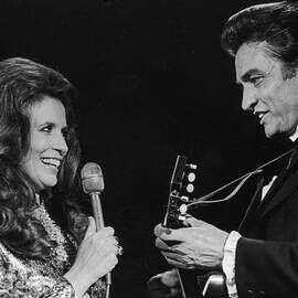 Johnny And June by Archive Photos