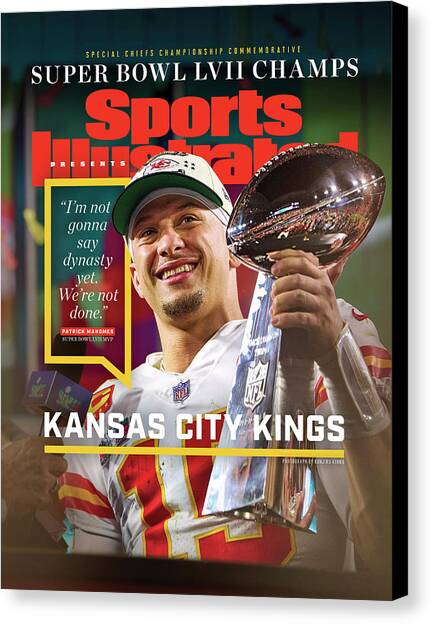 Kansas City Chiefs, Super Bowl LVII Champions Canvas Art Print by Sports Illustrated