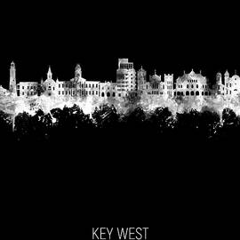 Key West Florida Skyline #16 by Michael Tompsett