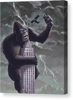 Apes Canvas Prints for Sale