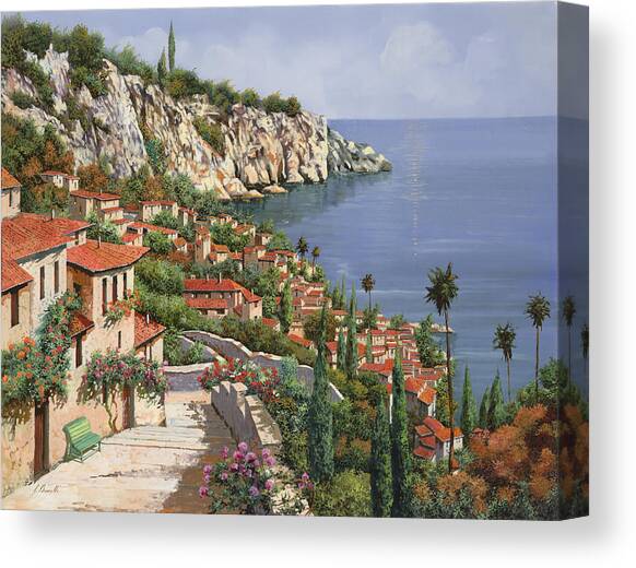 La Costa Canvas Art Print by Guido Borelli