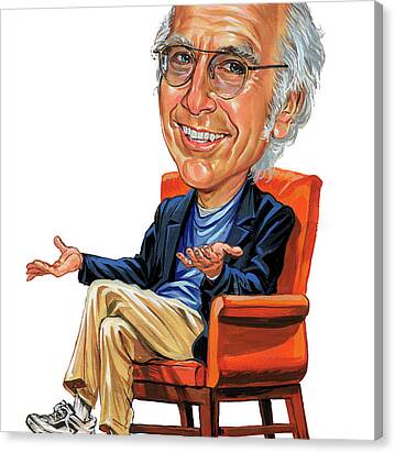 Larry David Canvas Print