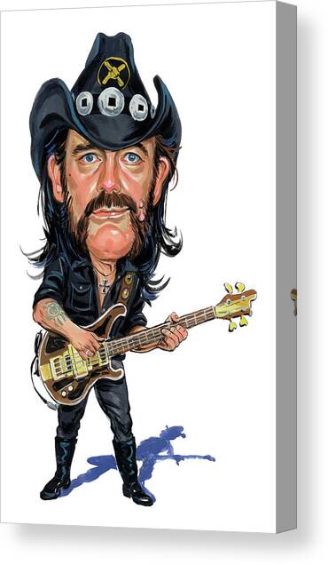 Lemmy Kilmister Canvas Art Print by Art