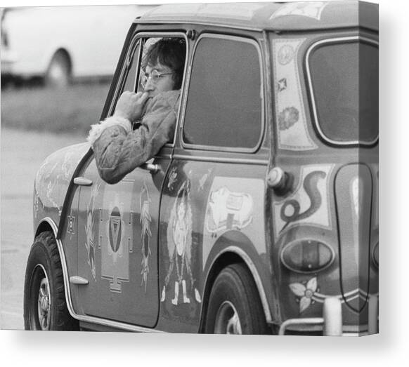 Lennon In Mini Canvas Art Print by Keystone Features