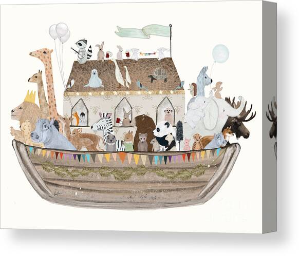 Little Ark Canvas Art Print by Bri Buckley