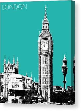 London Skyline Canvas Prints for Sale