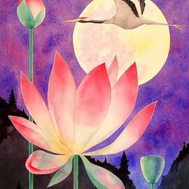 LOTUS AND CRANE by Robert Hooper