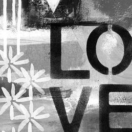 Love- abstract painting by Linda Woods