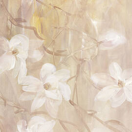Magnolias Iv by Li Bo