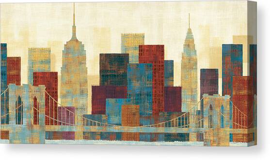 Majestic City Canvas Art Print by Michael Mullan