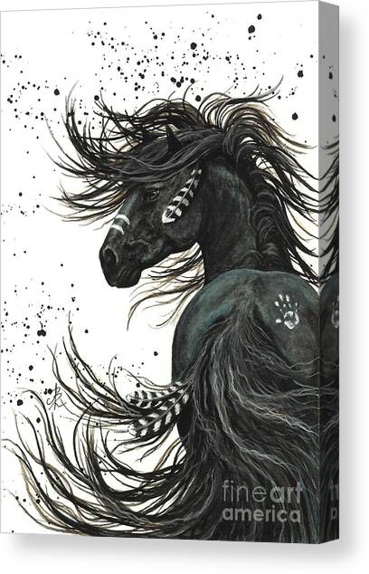 Majestic Spirit Horse I Canvas Art Print by AmyLyn Bihrle